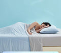 LIIESEN cooling summer quilt: fabric, quilting and bedroom styling; quilt only