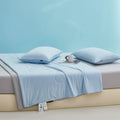 LIIESEN cooling summer quilt: fabric, quilting and bedroom styling; quilt only