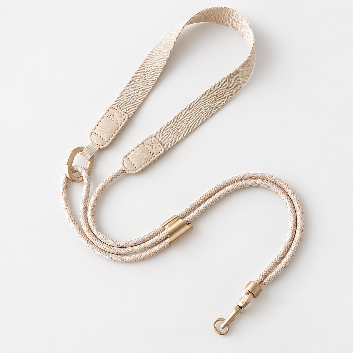 LoopFree Flex Crossbody Phone Lanyard in Apricot