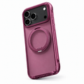 Ostand O3 Air Magenta case on Deep Black phone