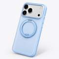 Ostand O3 Fitness sky-blue case with Silver iPhone 17 Pro Max