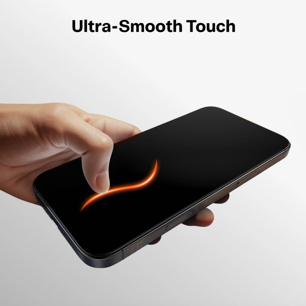 Smooth touchscreen feel; series illustration