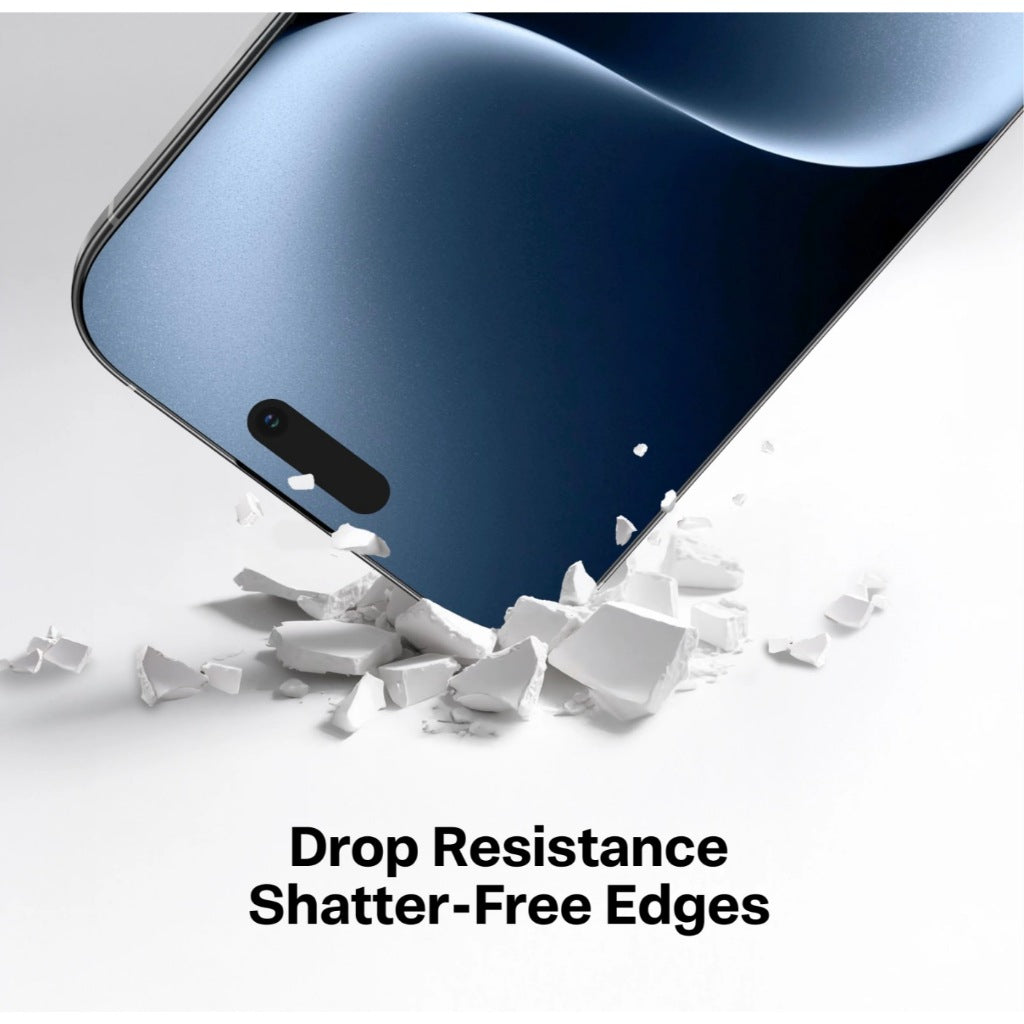 Tempered-glass screen protection; series illustration
