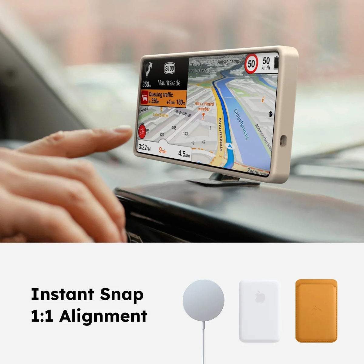 Samsung S25 Ultra Ostand Q3 Spin case with navigation stand & MagSafe accessories.