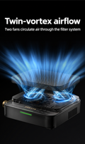 Dreame SP3 twin-vortex airflow and internal fan structure