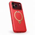 Q3 Pro Radiant Red case with Burgundy phone