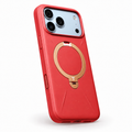 Q3 Pro Radiant Red case with Glacier phone