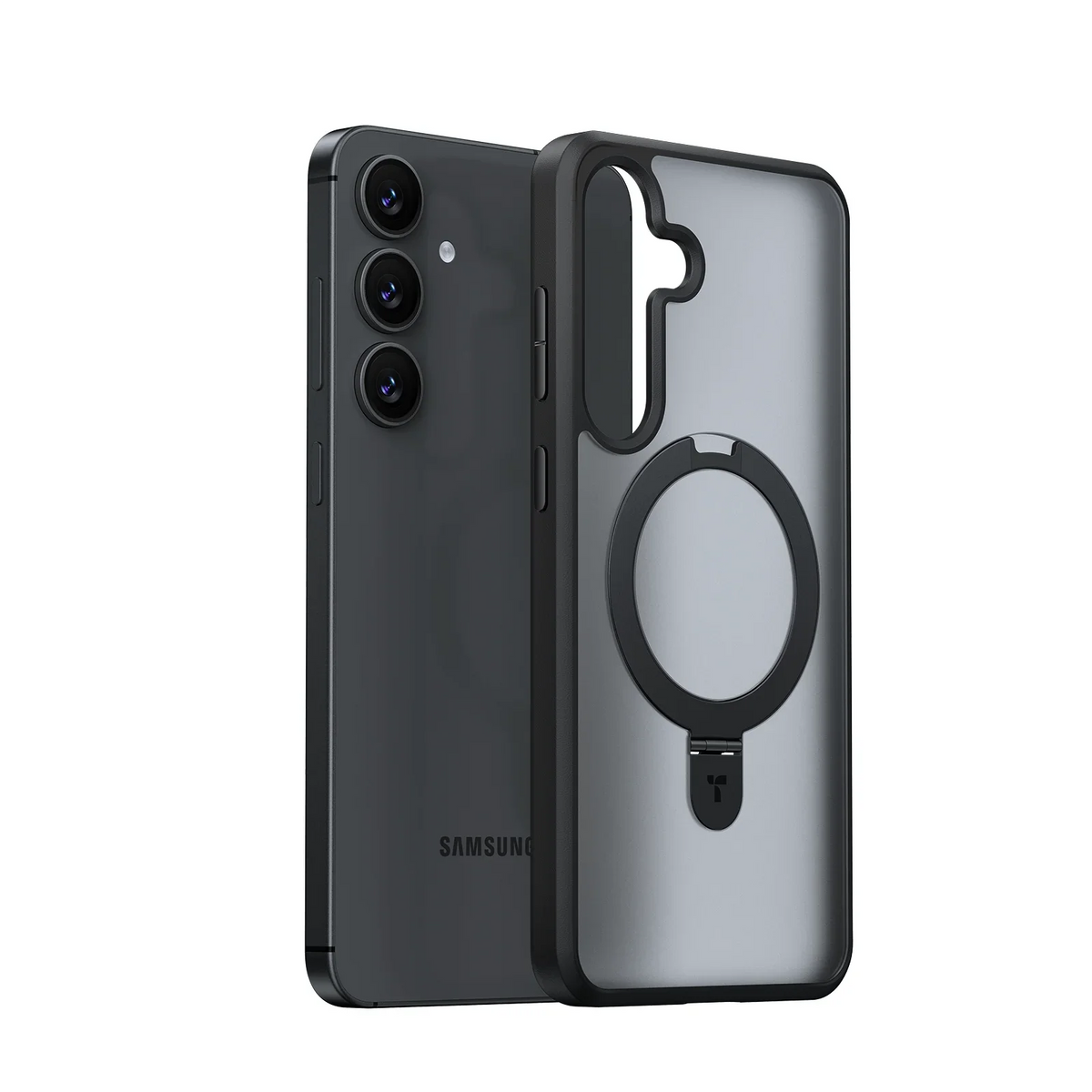 Protective TORRAS Ostand Q1 Guardian case for Samsung S25 Plus magnetic stand