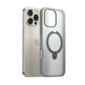 TORRAS Ostand Q3 Spin case for iPhone 16 Pro with magnetic ring and stand.