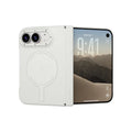 YOUNGKIT iPhone Duo Snow White case front and rear