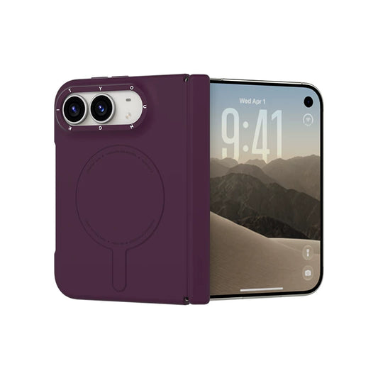 YOUNGKIT iPhone Duo Cherry Red case front and rear